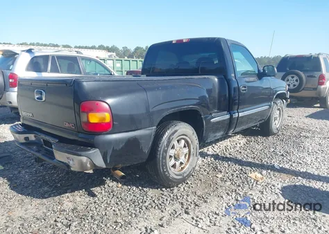 2002 GMC Sierra 1500 Sle z USA, uszkodzony, nr VIN 1GTEC14V02Z189806